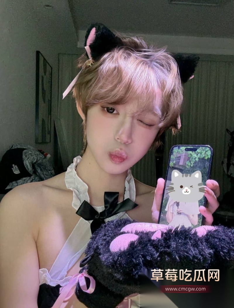 全网60w粉TS网红选妃睡粉 25