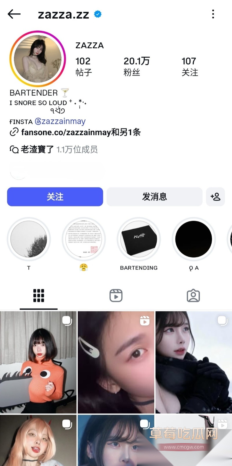 IG20万粉高颜巨乳模特ZAZZA 24