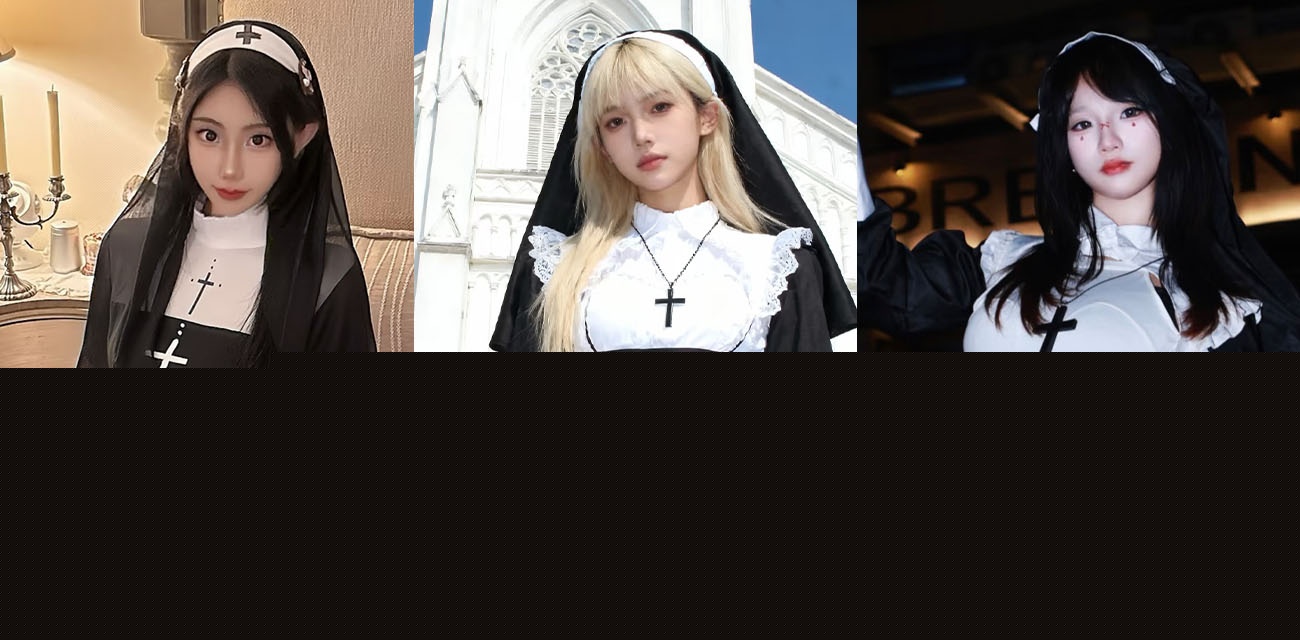 人气网红米胡桃COS白丝修女用嫩穴来抚慰信徒的罪恶.jpg