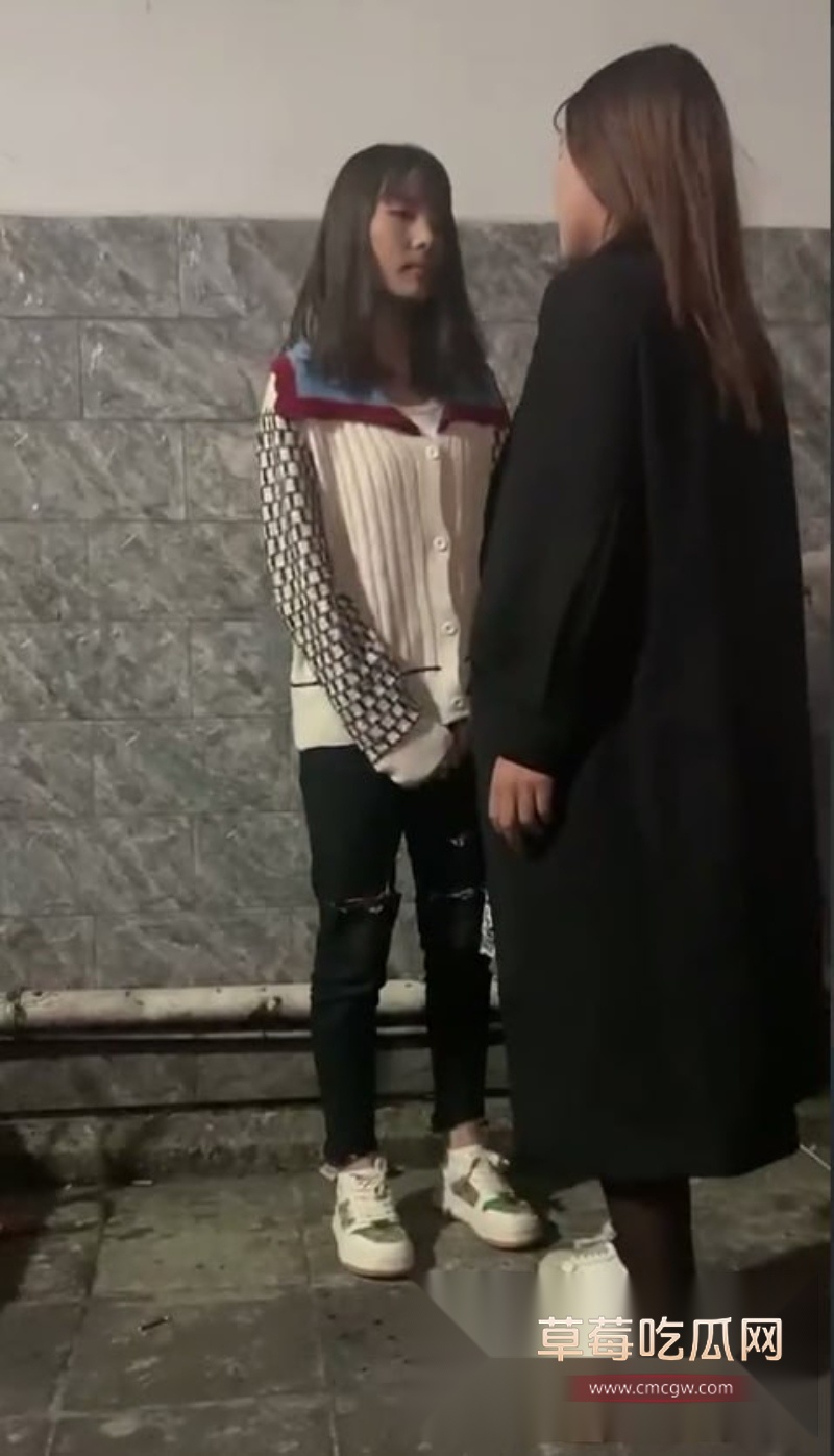 清纯妹妹被精神小妹群殴霸凌疯狂扇耳光 4