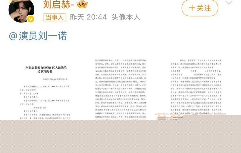 网友们对刘一诺的质疑12