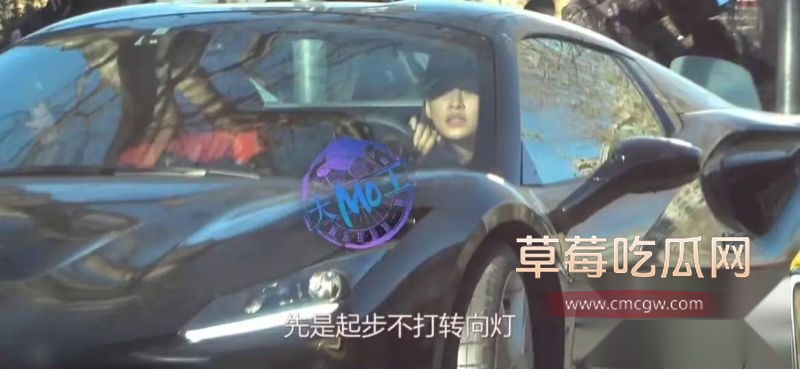 孙怡开着法拉利逼出出租车2