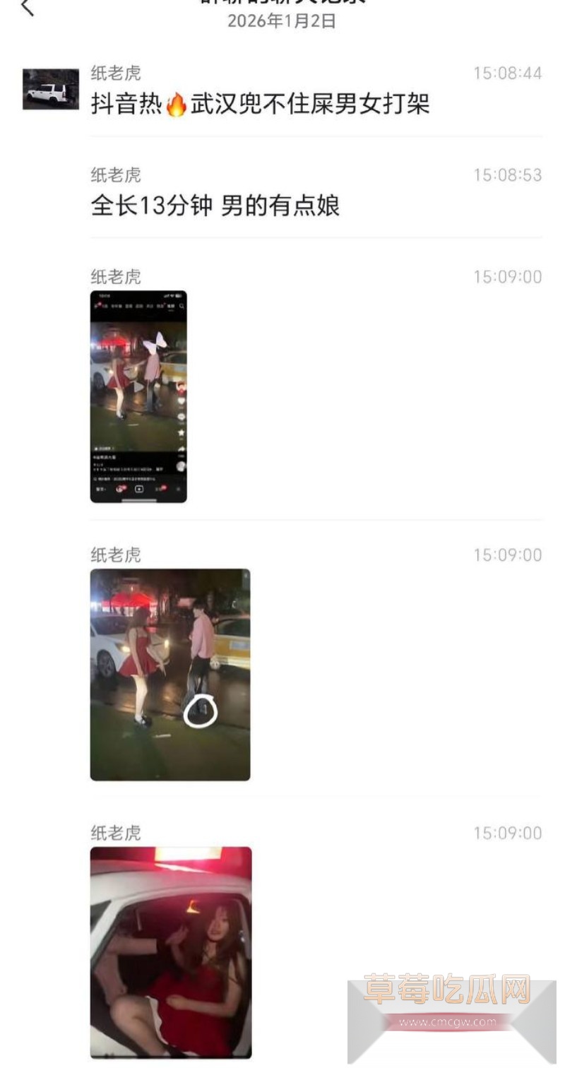 兜不住屎红裙女子1