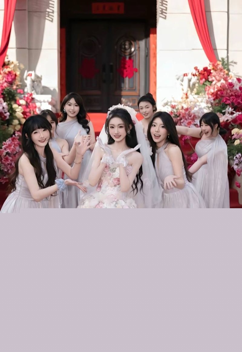 女歌手陈雪凝结婚了8