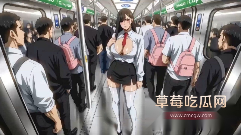 3D大胸动漫少女穿 2