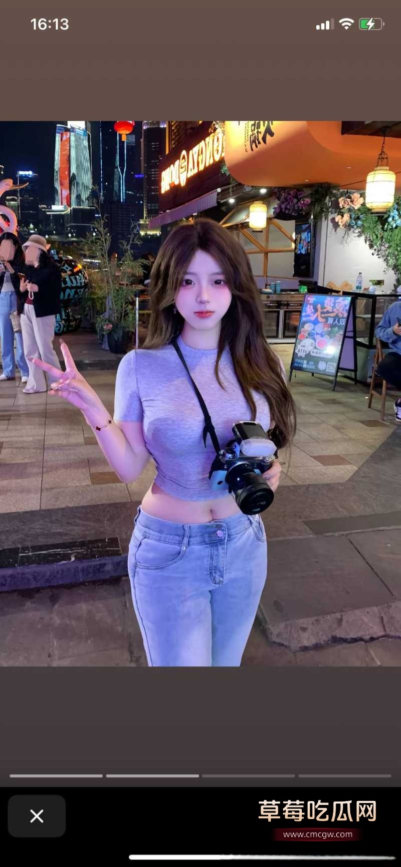 抖音70万粉高颜女网红 小猫困困 22