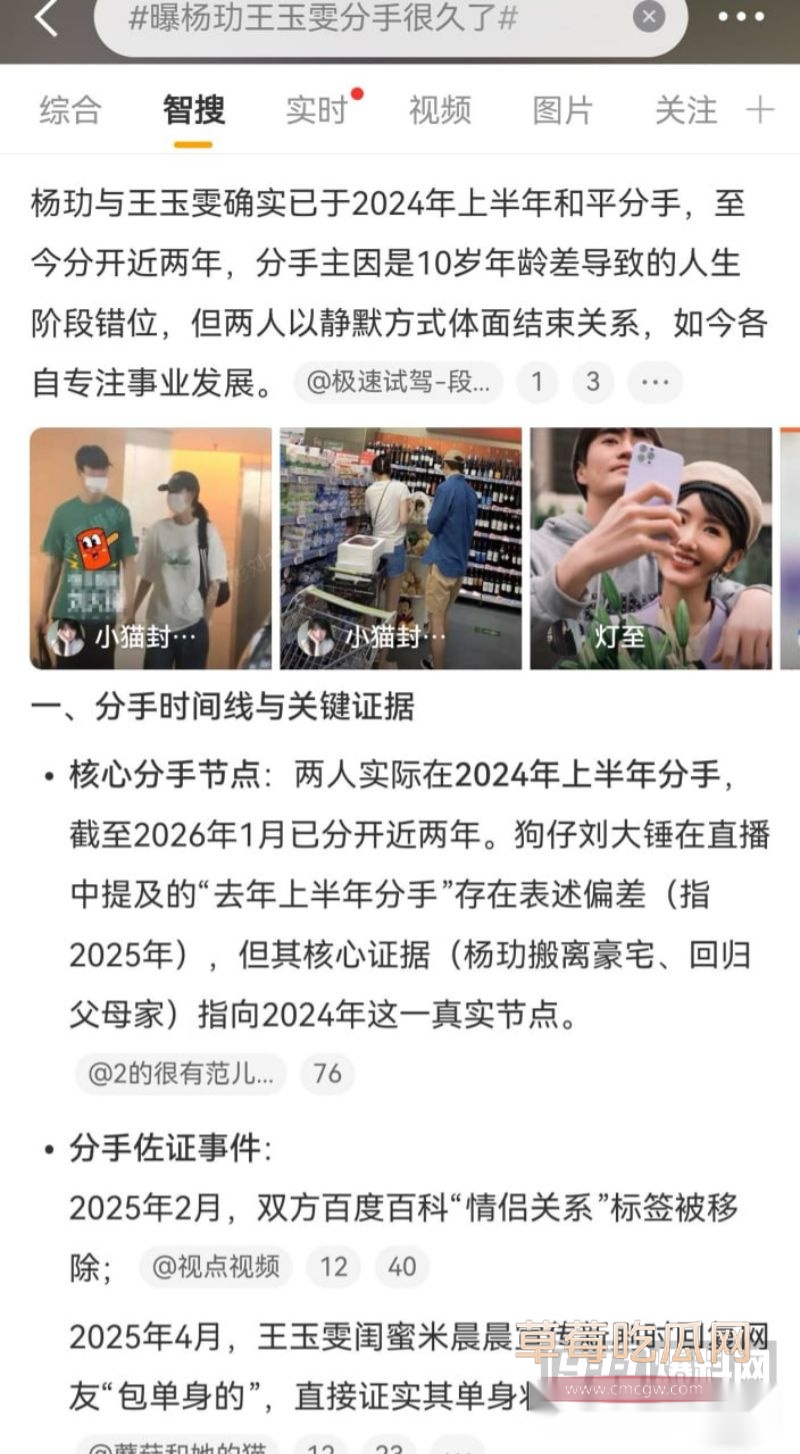 王玉雯与37岁杨玏被曝分手1