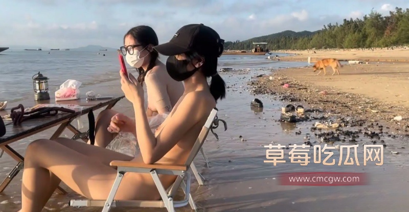cikaimoonLiWaynix海边全裸 10