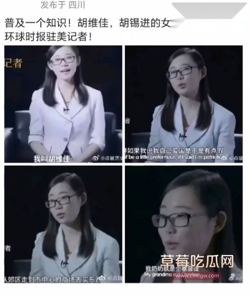 环球总编胡锡进女儿胡维佳2 环球总编胡锡进女儿胡维佳2