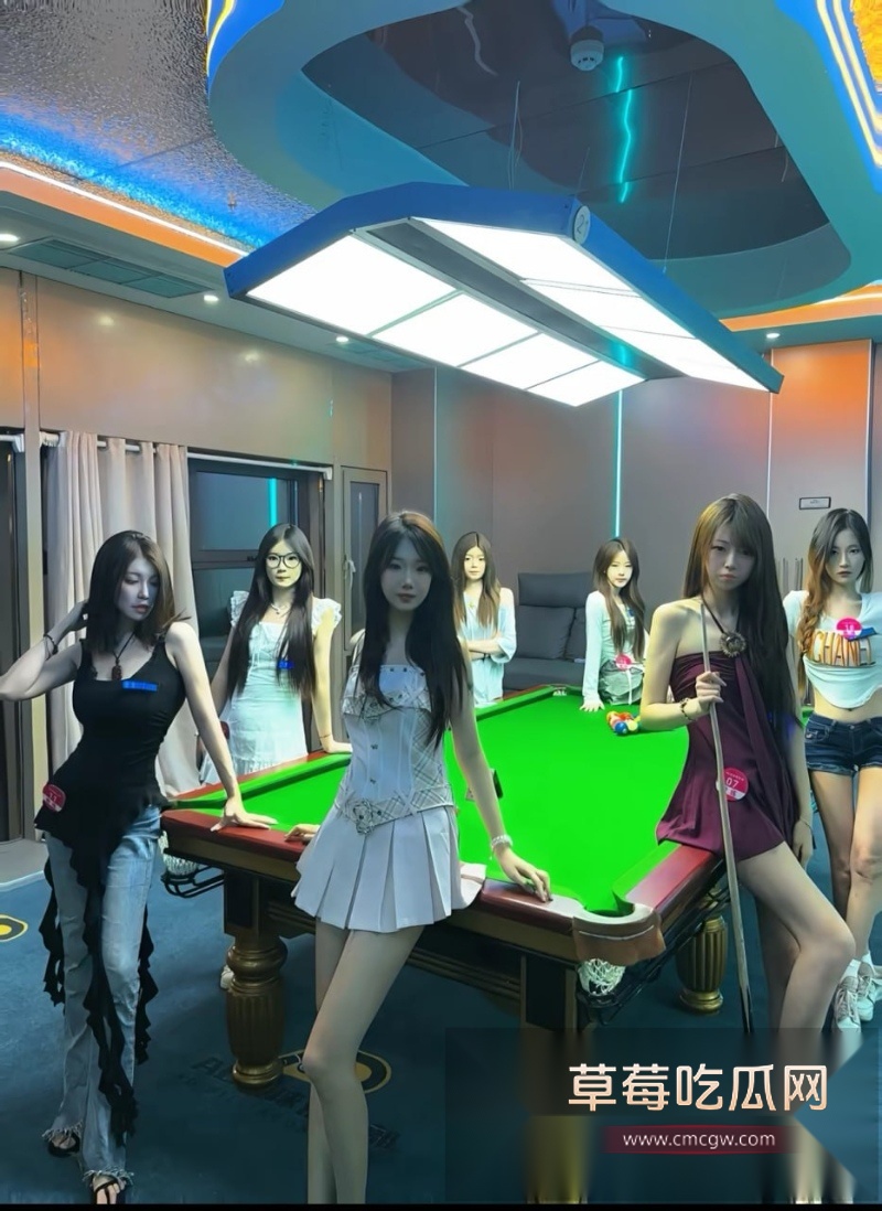 台球馆变猎艳场 帝凰台球厅靠漂亮妹妹揽客 1