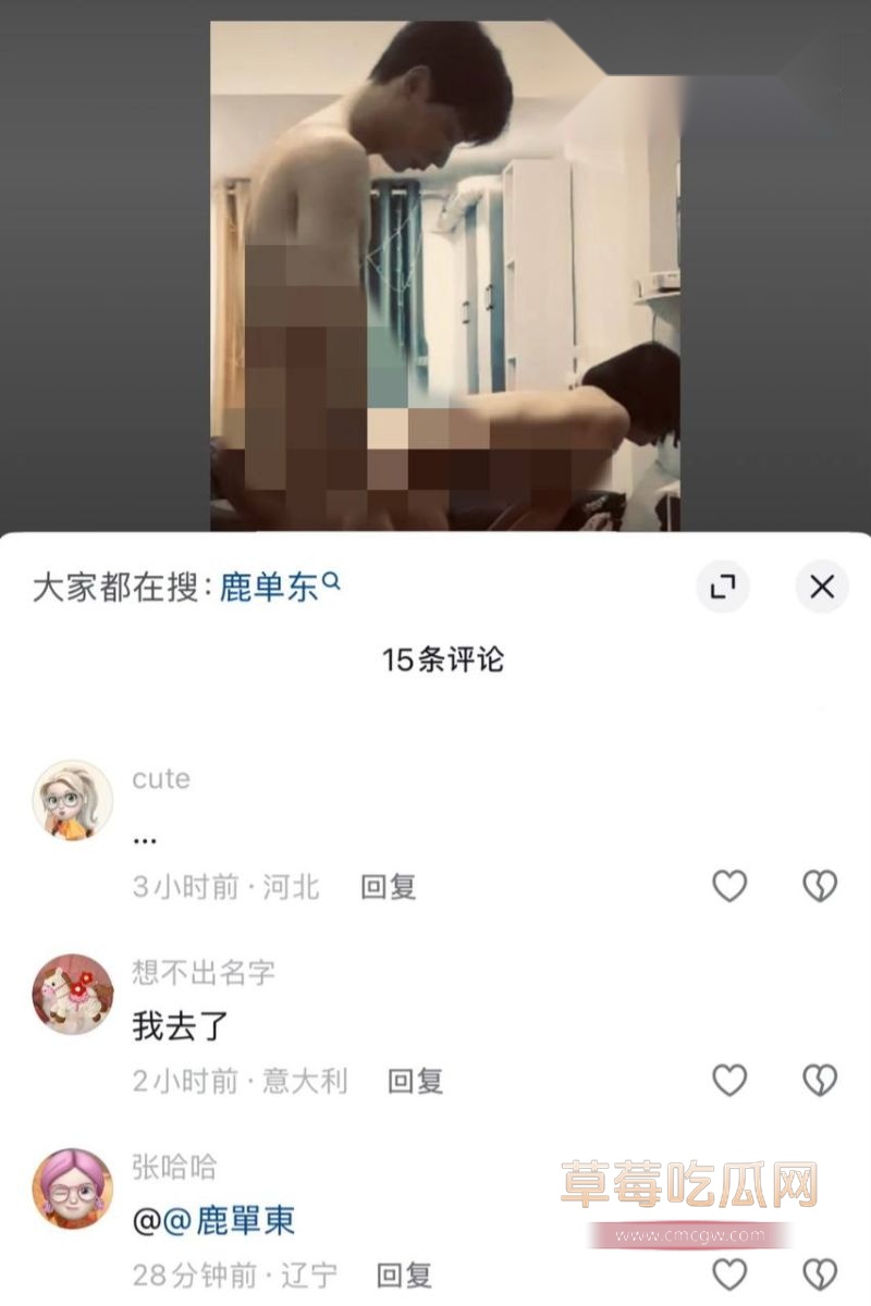 网友在评论区对鹿单东的评论5