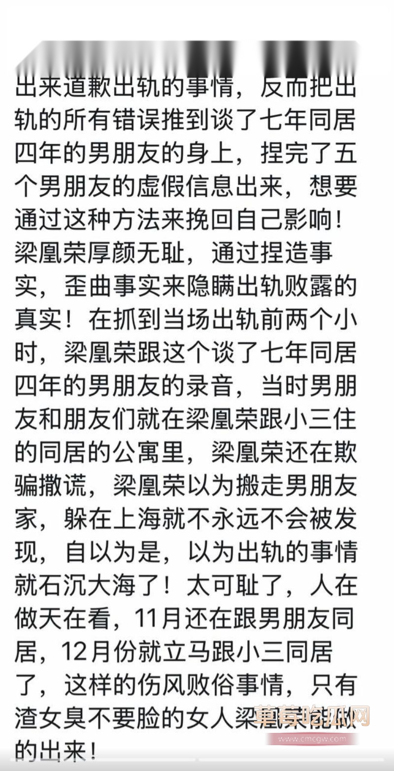 梁凰荣出轨聊天记录21