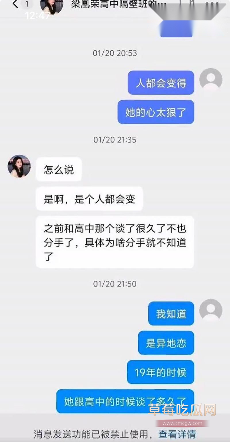 梁凰荣出轨聊天记录24