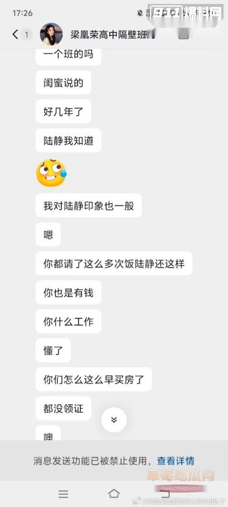 梁凰荣出轨聊天记录32