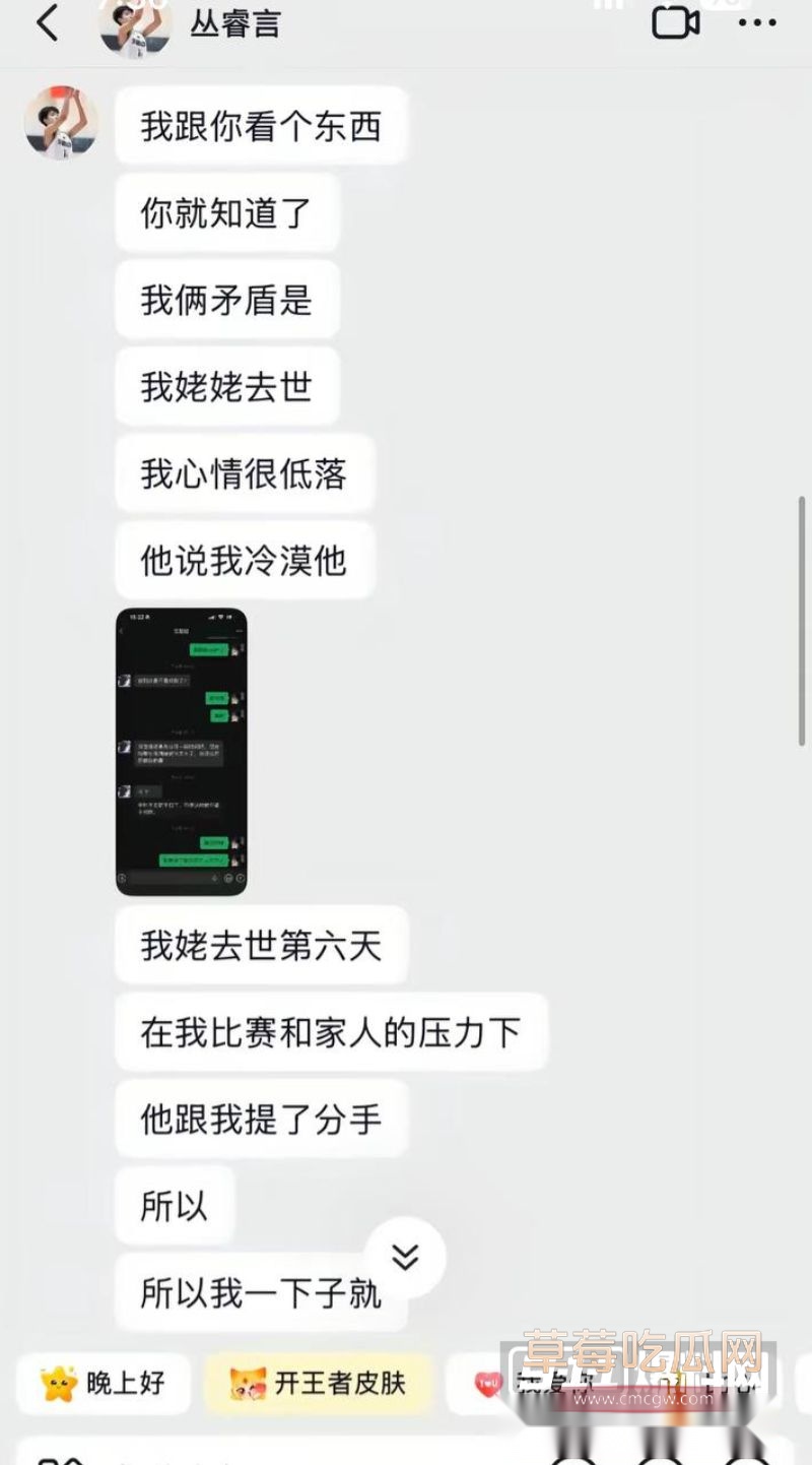 丛睿言出轨队友女友19