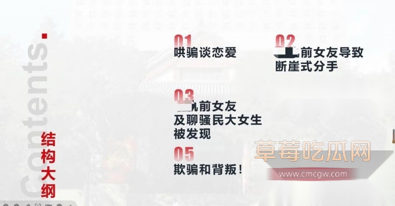 中央民族大学曾金全被女友20页PPT怒锤出轨 73