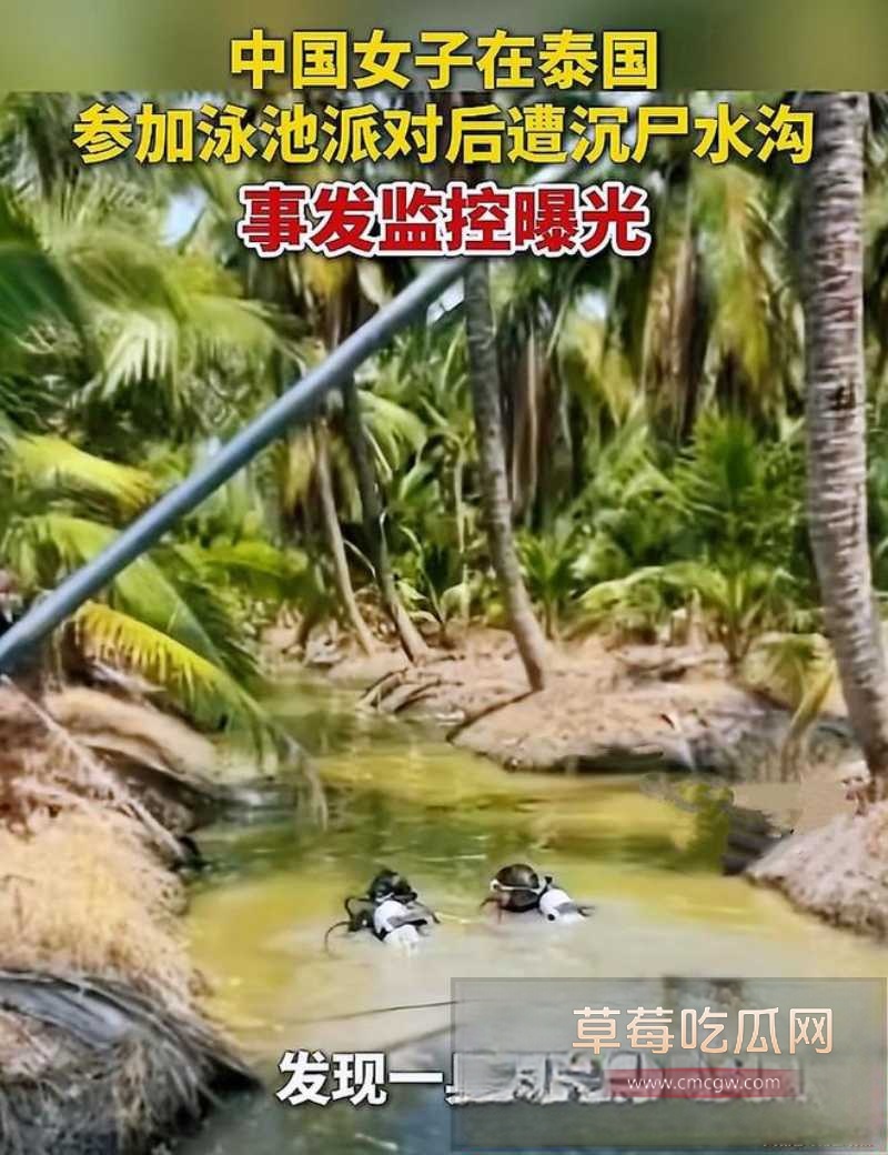 安徽美女在泰国参加完泳池派对后 被中国男同胞迷晕拖走 27