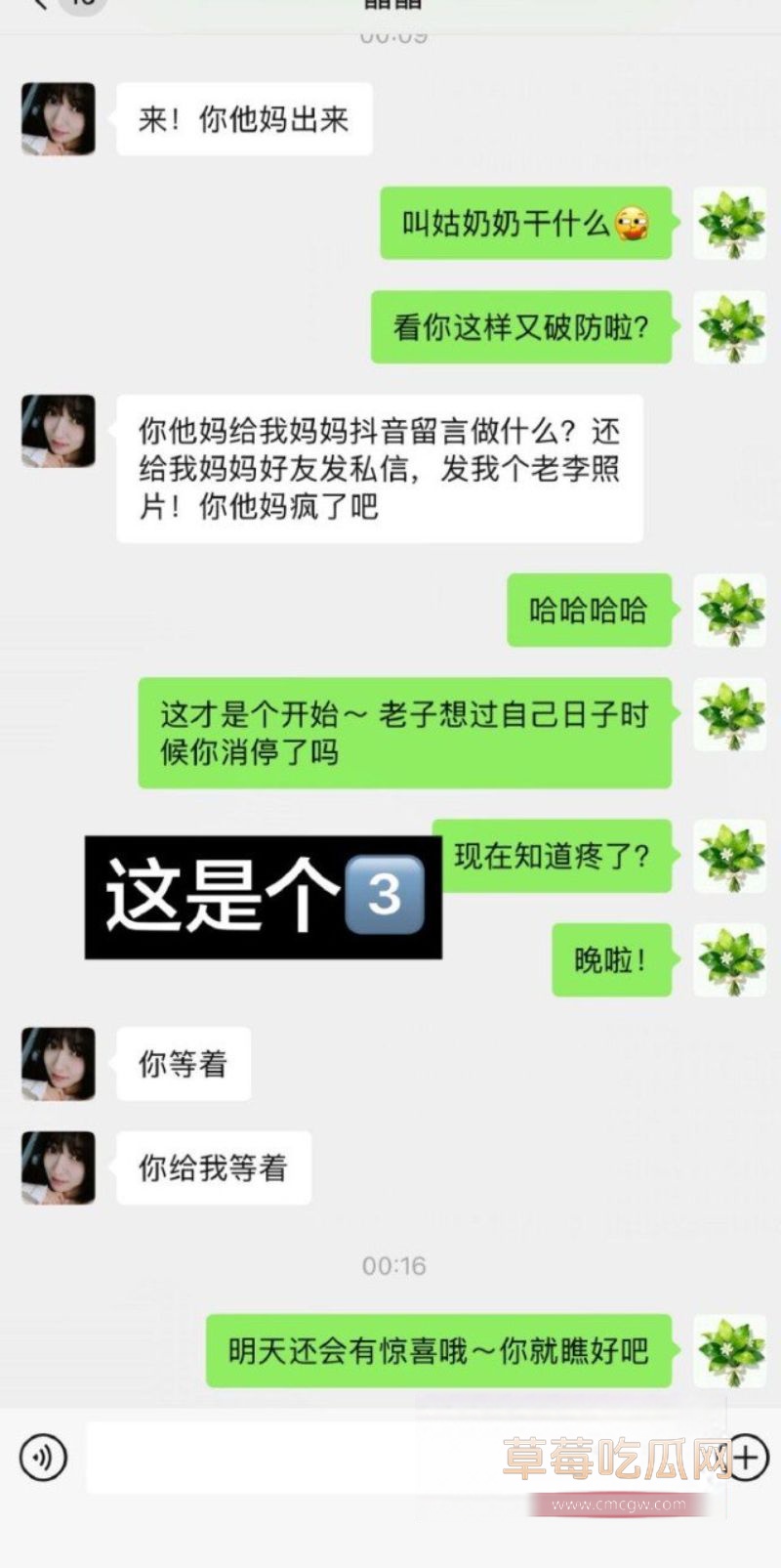 90后东北女孩 怀孕6月遭小三张甜茜刺激3