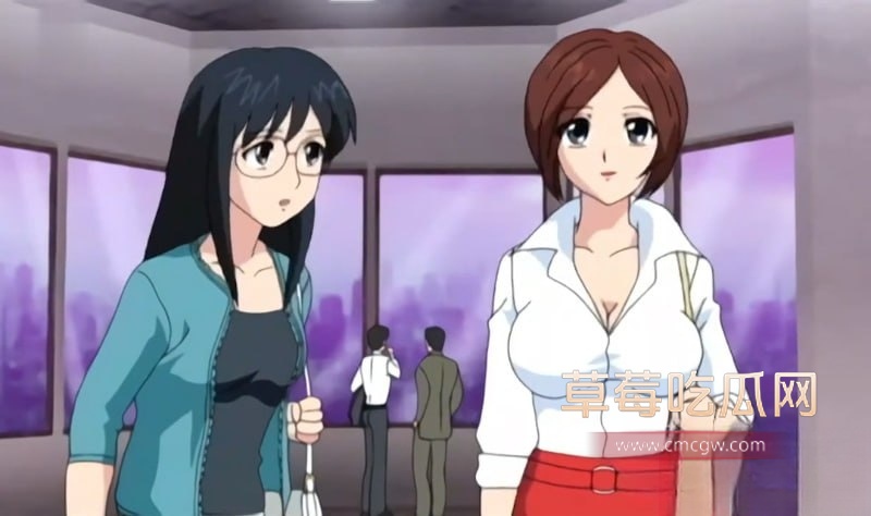 电车上两位美女被一群痴汉围拢 14