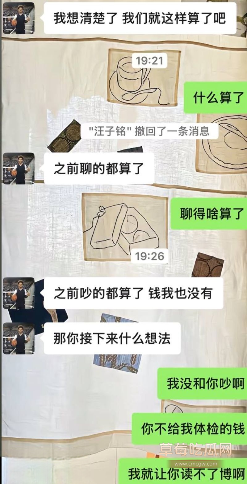 女主和汪子铭的聊天记录8