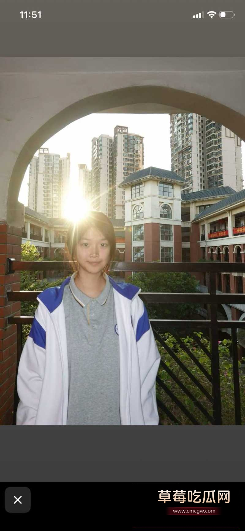 广东华侨中学高三女生 袁梓瑜 8