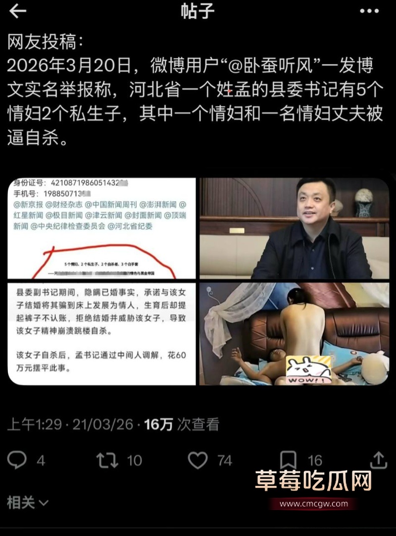 河北临西县委书记孟宪鹏 19