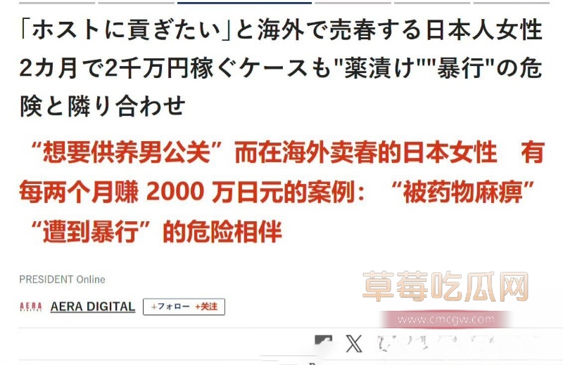 出国卖淫的年轻日本女性数量正在不断增加 17