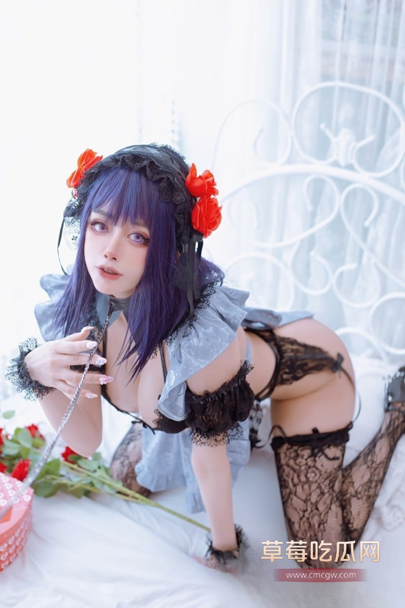 高颜值Cos女神Byoru 性感写真花絮曝光6