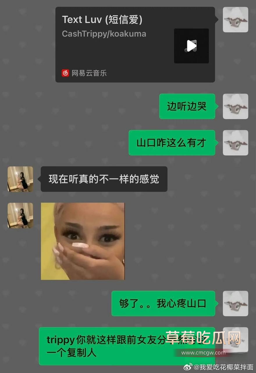 哈圈cashtrippy聊骚出轨女网红5