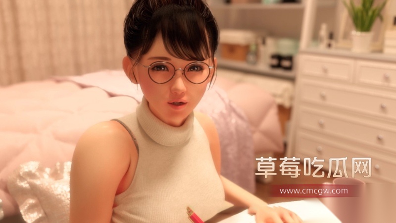 3D同人漫 眼睛女老师的奖励日记 18