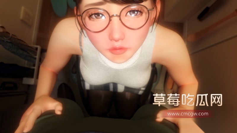 3D同人漫 眼睛女老师的奖励日记 1