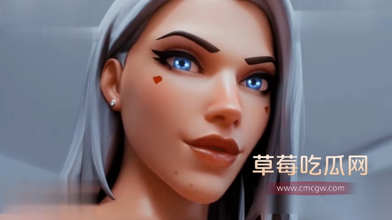 精品AI动漫 银发美女阿什 2