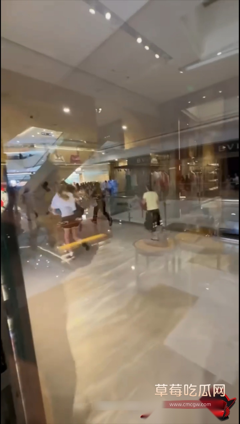 张凌赫狂热女粉丝挤碎玻璃门 4 张凌赫狂热女粉丝挤碎玻璃门 4