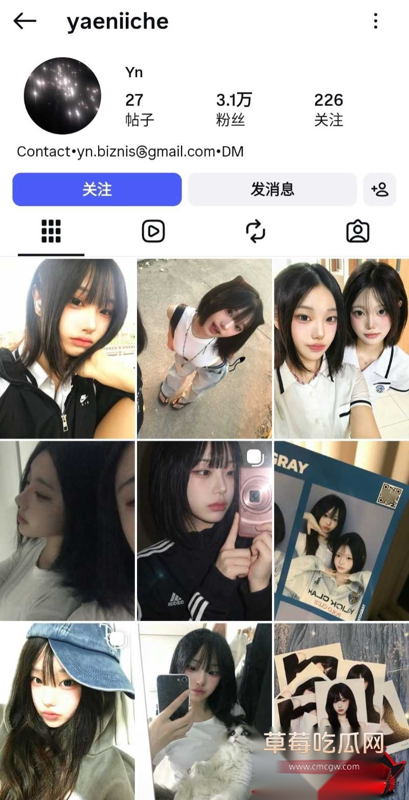 IG3万粉高颜短发妹 22 IG3万粉高颜短发妹 22