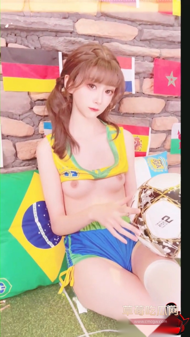 推特长腿大学生 爆机少女喵小吉 1